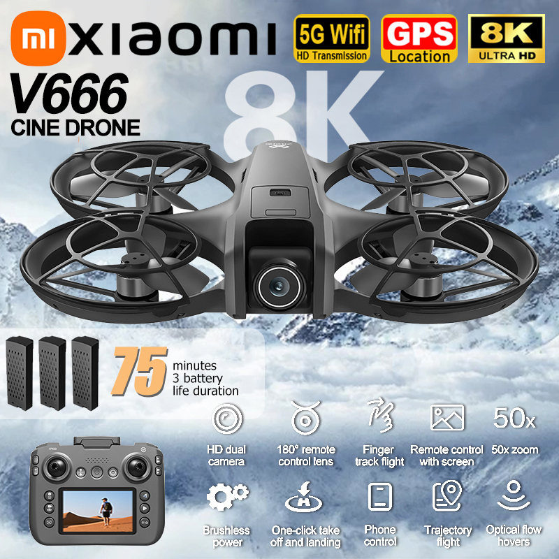 Drone Gimbal Case - Xiaomi V666 Drone 8K Aerial HD