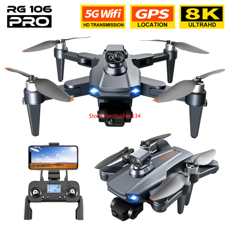 8K ESC Camera GPS Obstacle Avo - Drone Gimbal 3 Axis reseña y precio