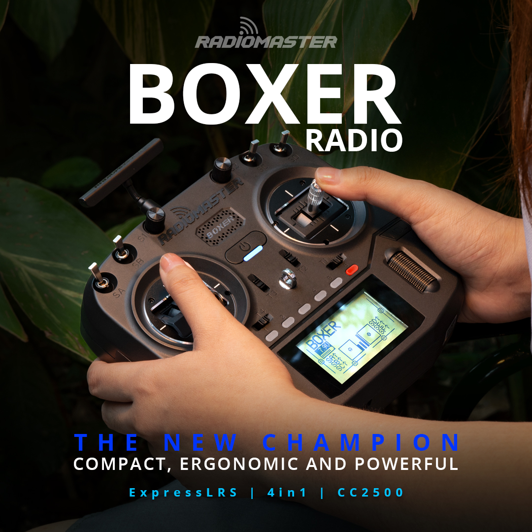 RadioMaster Boxer  2.4G 16ch H - Drone Gimbal Controller reseña y precio