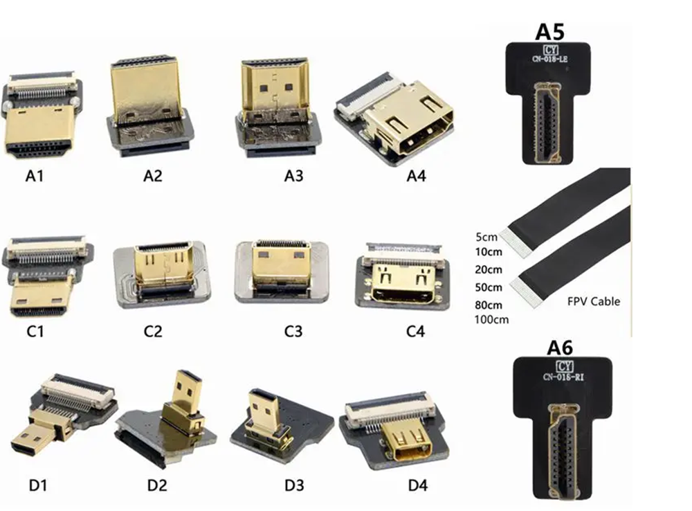 FPV Micro Mini HDMI-compat 90  - Drone Gimbal For Gopro reseña y precio