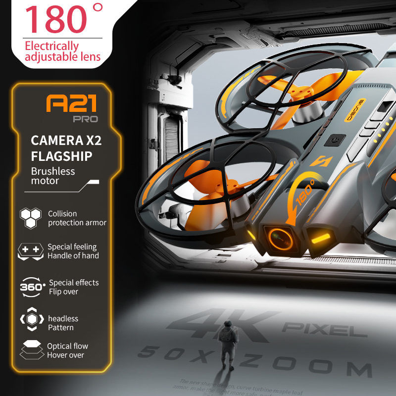 New A21 Drone 8K Professional  - Drone Gimbal Brushless reseña y precio