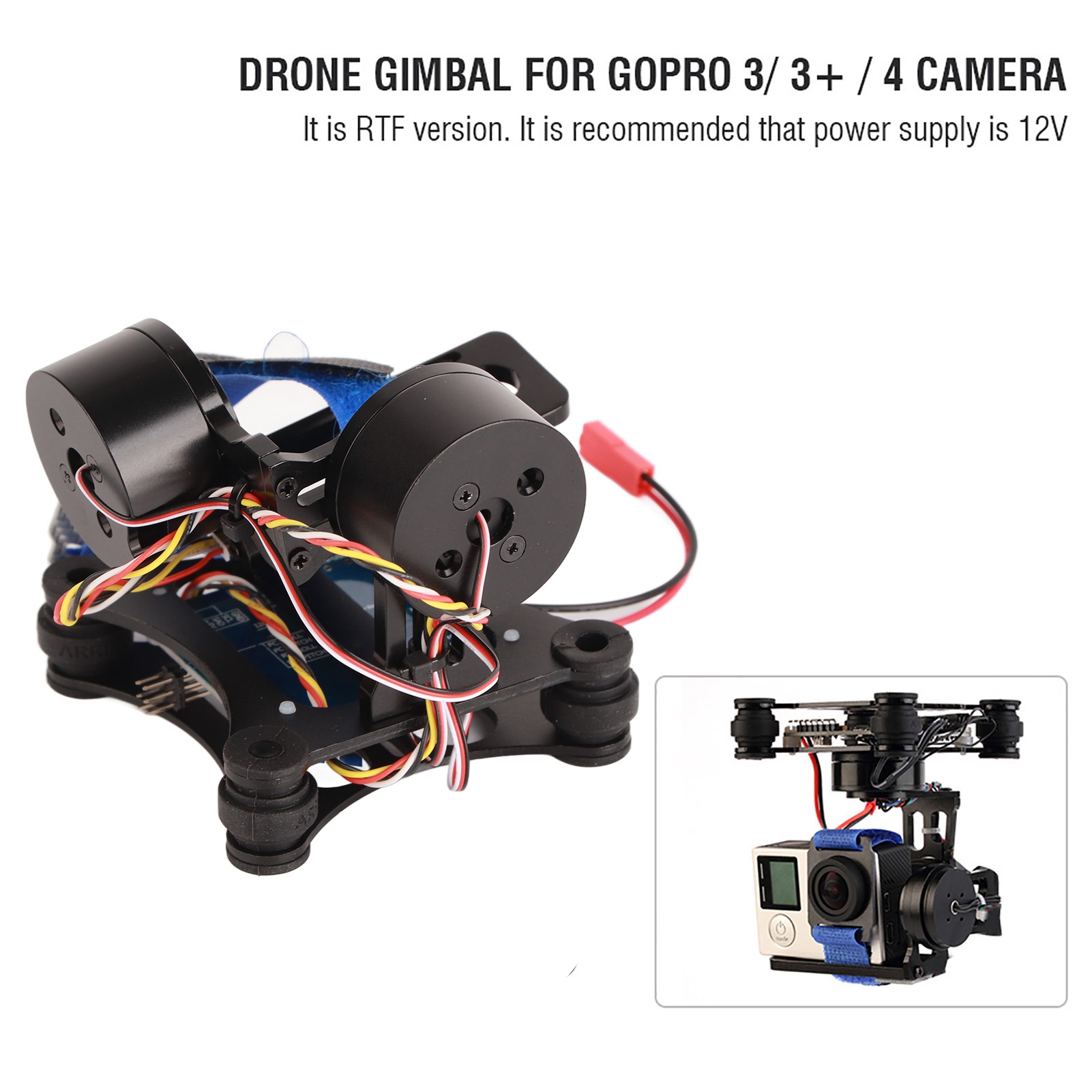 Brushless Gimbal Metal Brushle - Drone Gimbal For Gopro reseña y precio