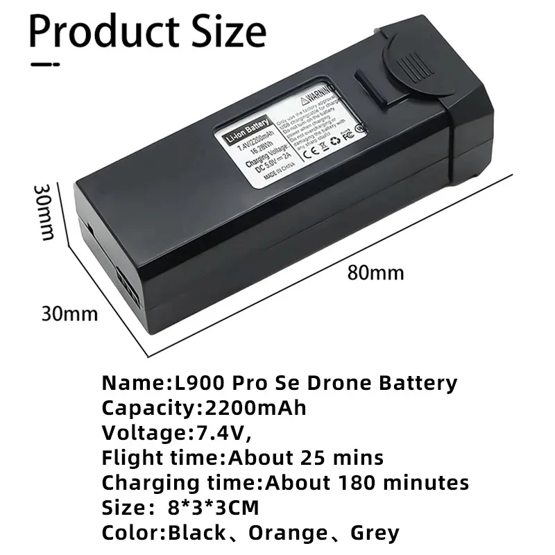 Battery L900 PRO SE Max Drone  - Drone Gimbal 2 Axis reseña y precio