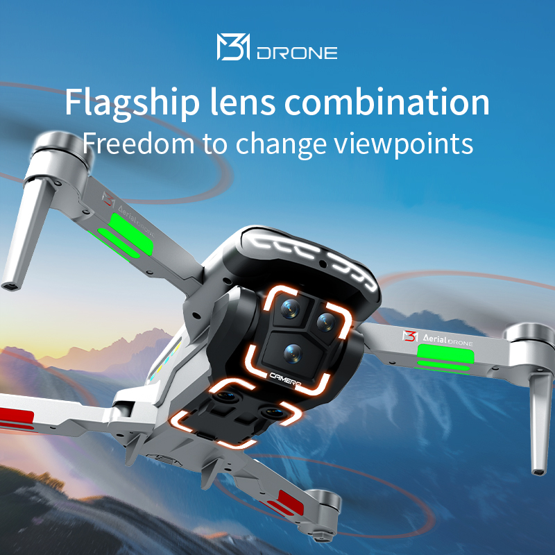 M3 Professional Drone 4K HD Ae - Drone Gimbal 2 Axis reseña y precio