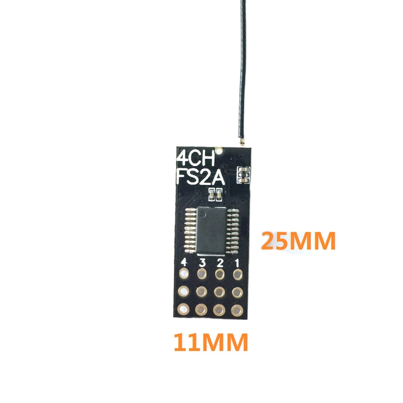 Flysky FS2A Mini Receiver 4CH  - Drone Gimbal Controller reseña y precio