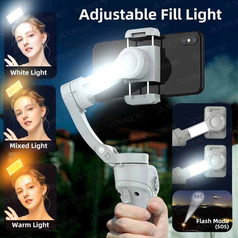 HQ6 3-Axis Gimbal Handheld Sta - Drone Gimbal For Gopro reseña y precio