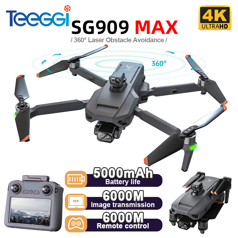 Teeggi SG909 MAX GPS Drone Wit - Drone Gimbal 3 Axis reseña y precio