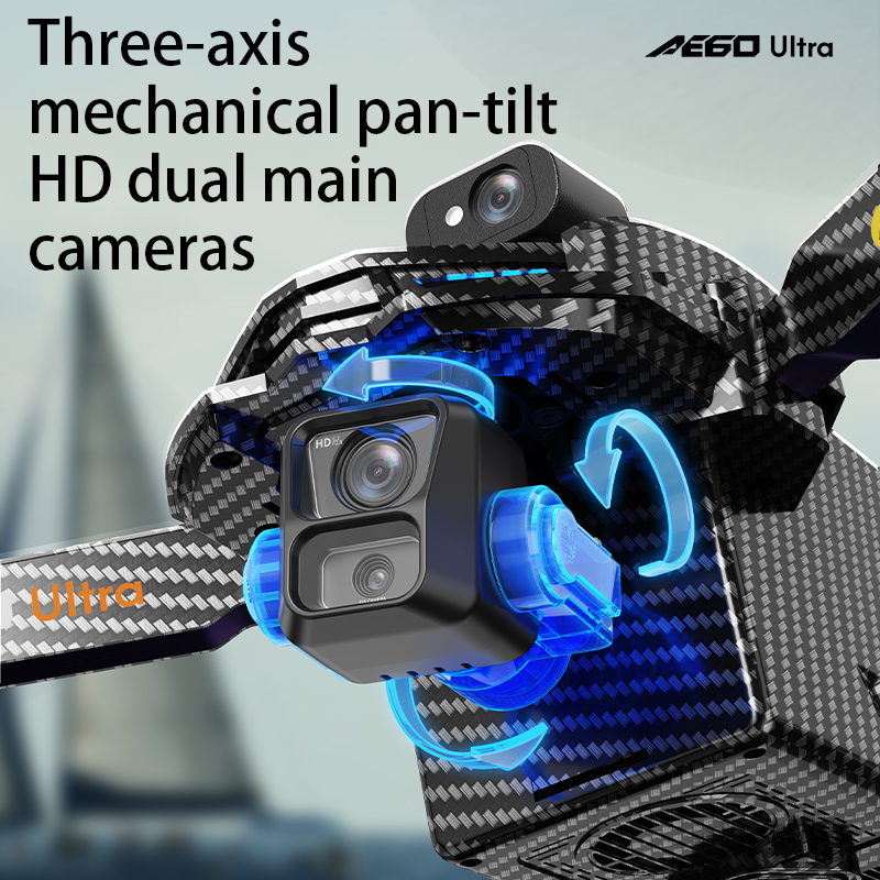AE60 GPS Drone Professional 8K - Drone Gimbal 3 Axis reseña y precio