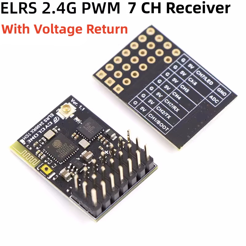 ELRS 2.4G PWM 7CH 6CH CRSF Rec - Drone Gimbal Controller reseña y precio