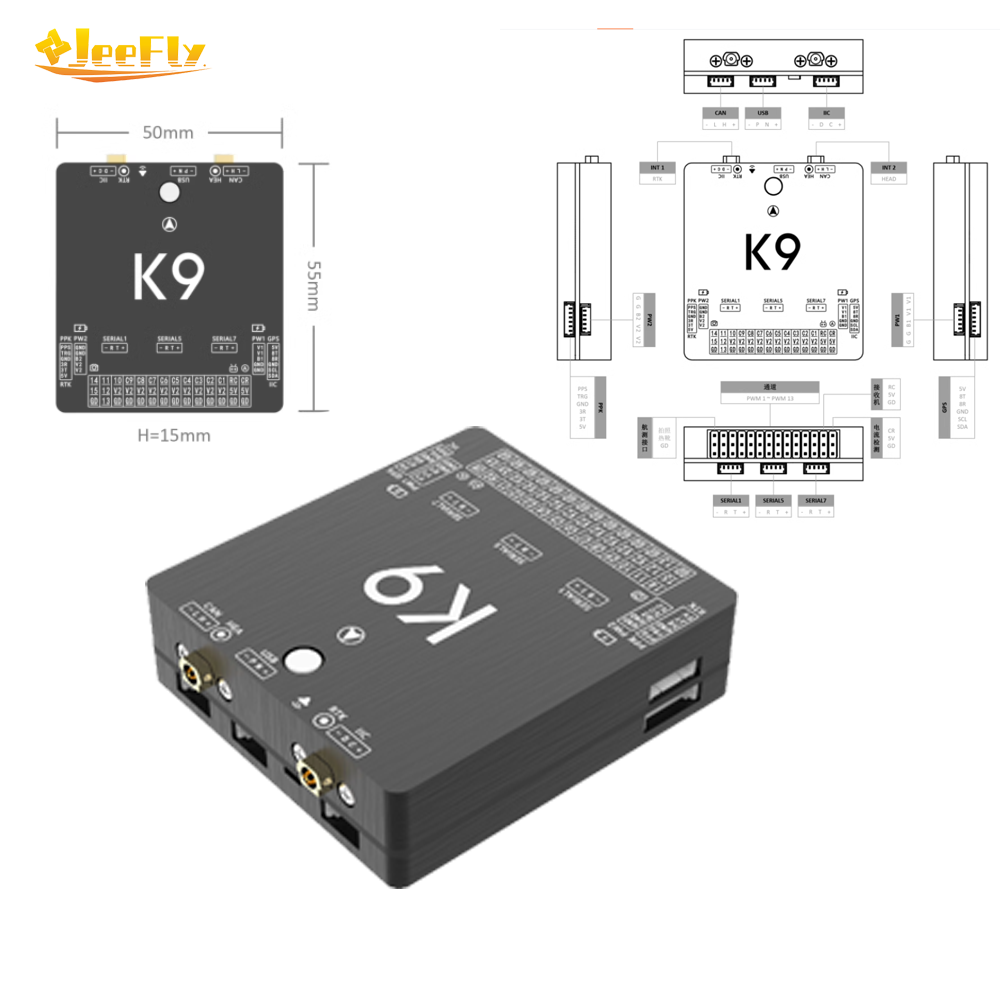 1PCS ACFLY K9 Flight Controlle - Drone Gimbal 3 Axis reseña y precio
