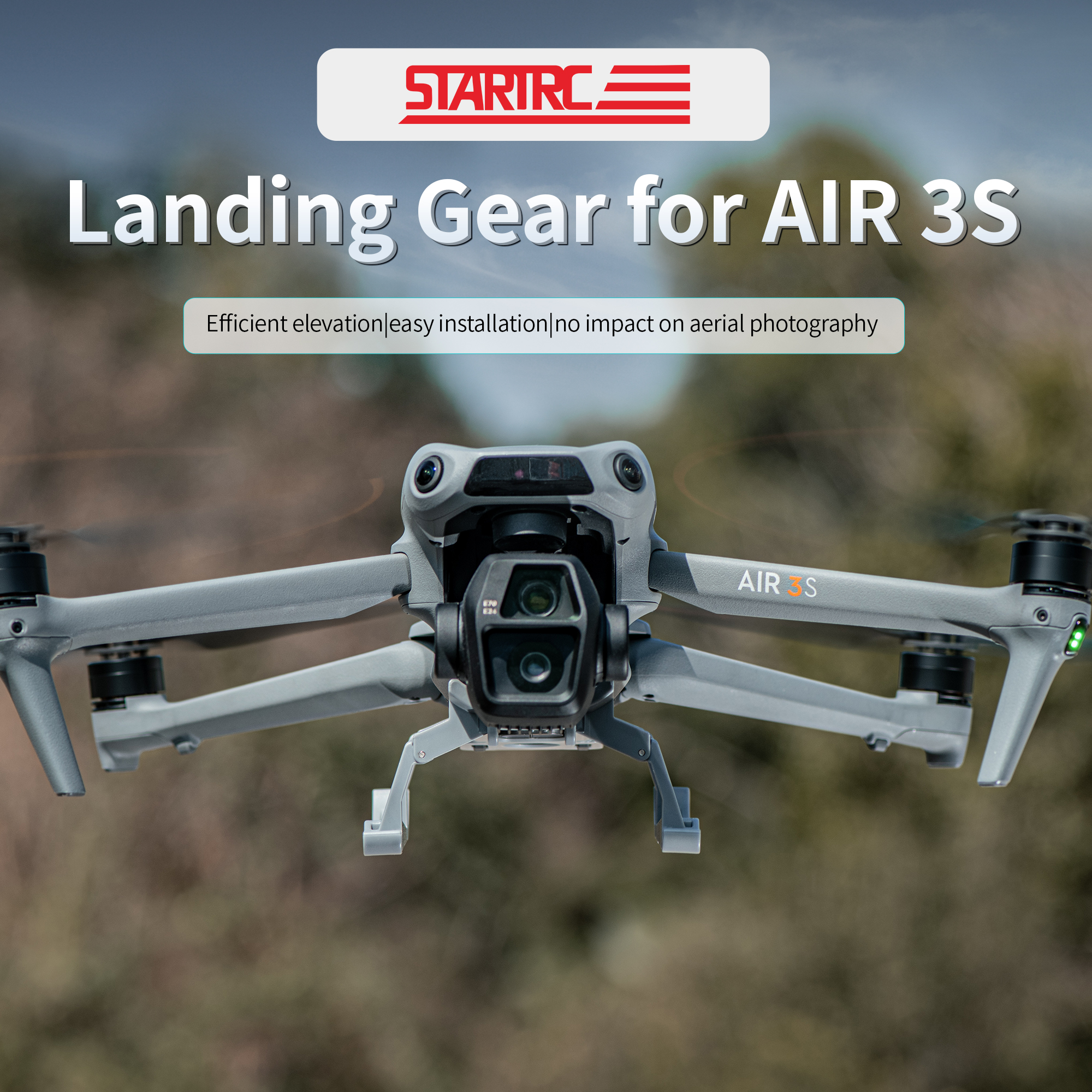 STARTRC for DJI AIR 3S drone l - Drone Gimbal Mount reseña y precio