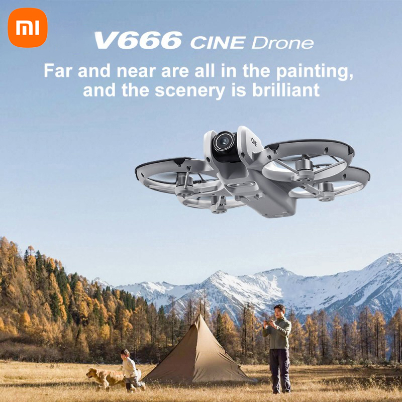 Xiaomi V666 Drone 8K Aerial HD - Drone Gimbal Case reseña y precio
