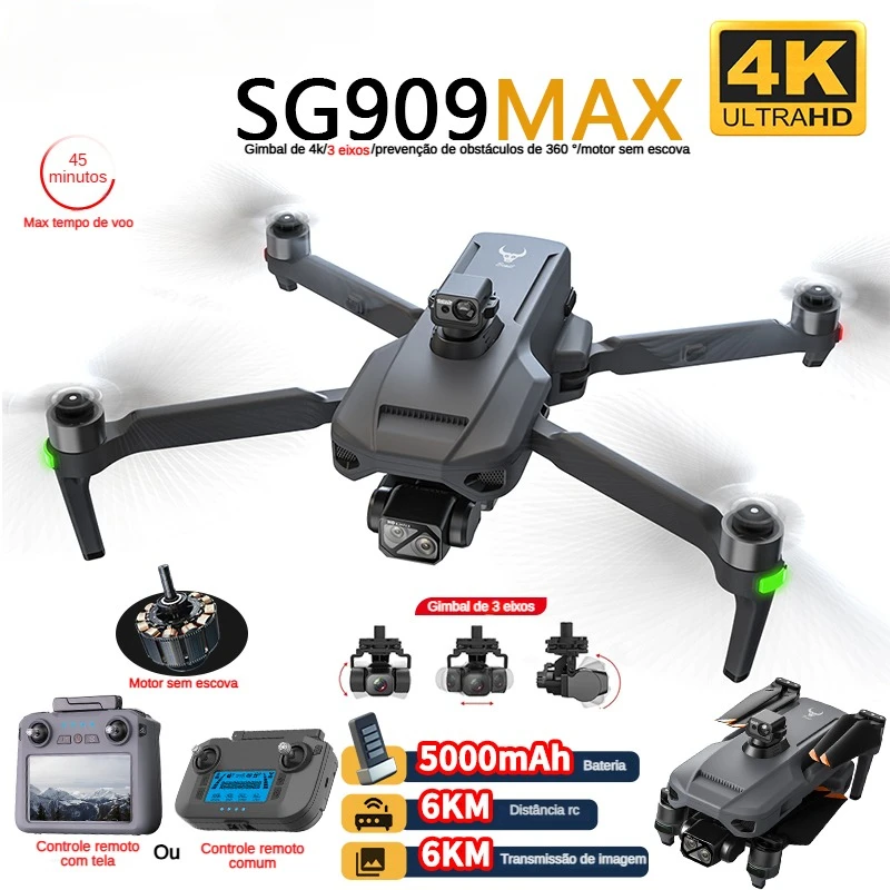 ZLL SG909 SG909MAX Professiona - Drone Gimbal Case reseña y precio