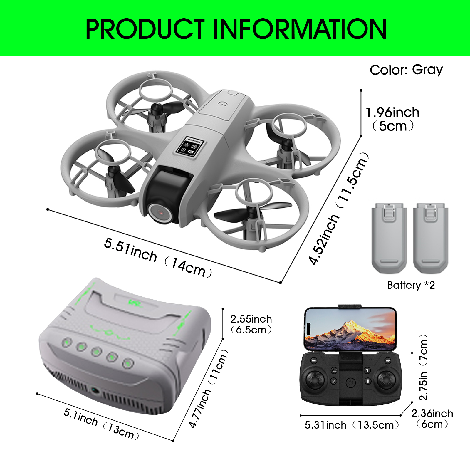 Mini Drone That Is Easy For Be - Drone Gimbal 2 Axis reseña y precio